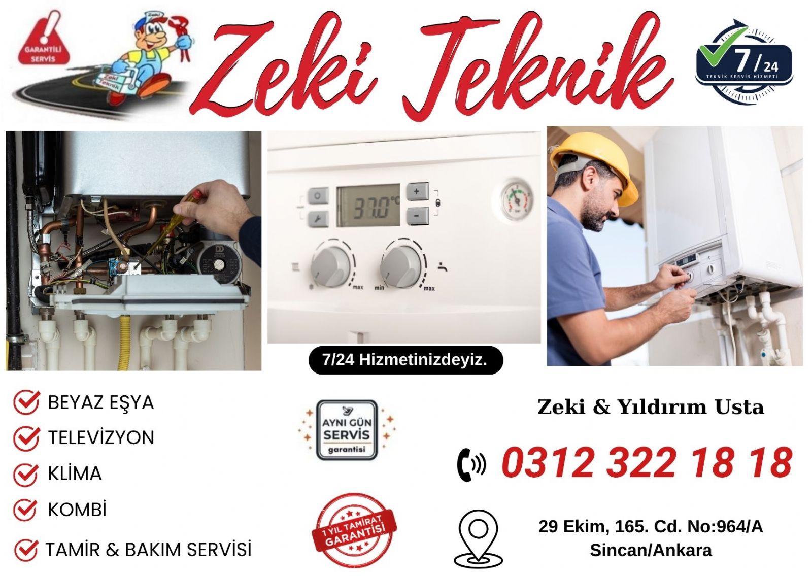 Yenikent Kombi Servisi